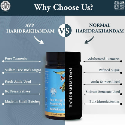 AVP Ayurvedic Haridrakhandam Anti Allergy Granules Powder 150g