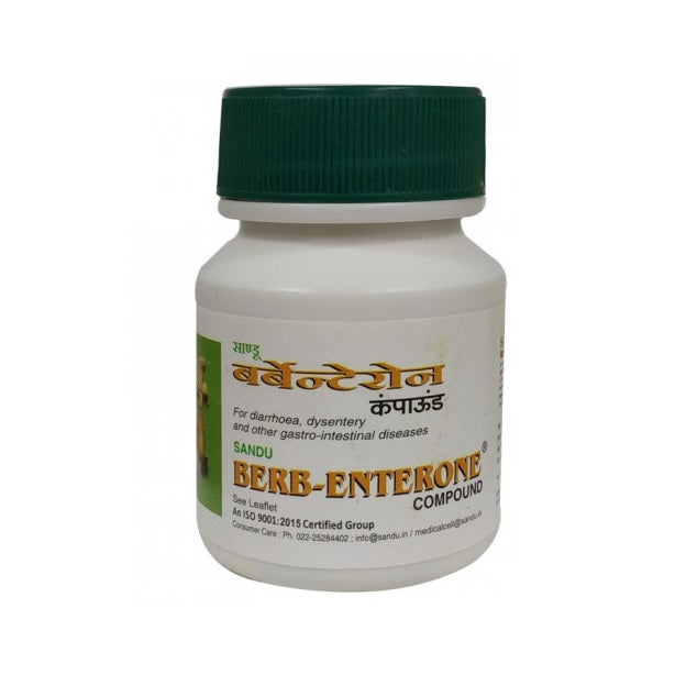 Sandu Ayurvedic Berb enterone compound Effective Herbal Antidiarrheal Tablets