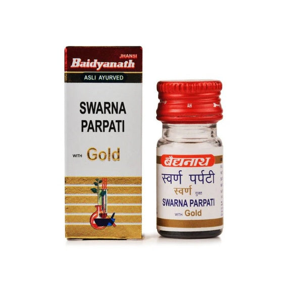 Baidyanath Ayurvedic Swarna Parpati (Swarna Yukta) Powder 1g