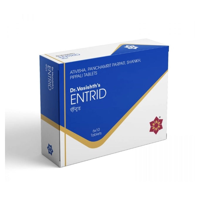 Dr.Vasishth's Ayurvedic Entrid 6 x 10 Tabletten