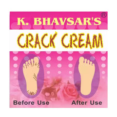 K Bhavsar's Ayurvedic Heel Crack Cream 25gm