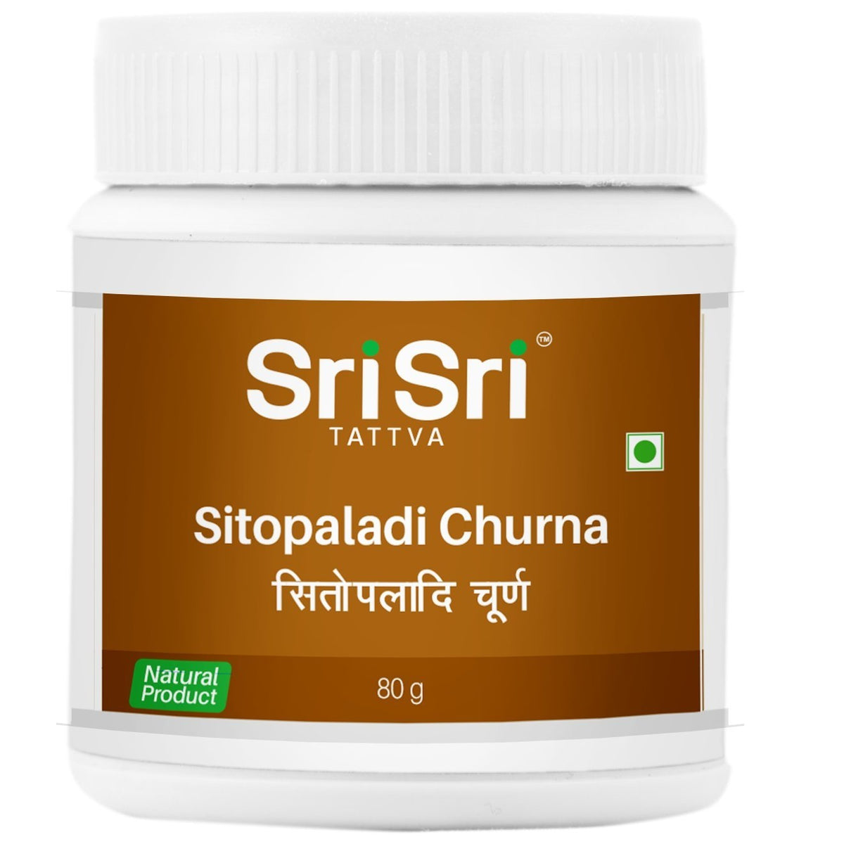 Sri Sri Tattva Ayurvedic Sitopaladi Churna Powder 80g