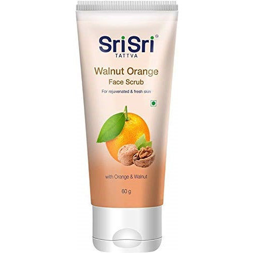 Sri Sri Tattva Walnut Orange Face Scrub 60gm