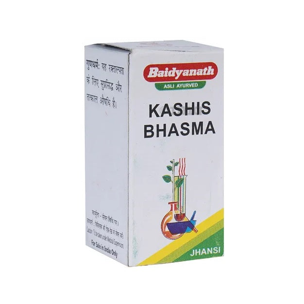 Baidyanath Ayurvedisches Kashis Bhasma-Pulver 10 g