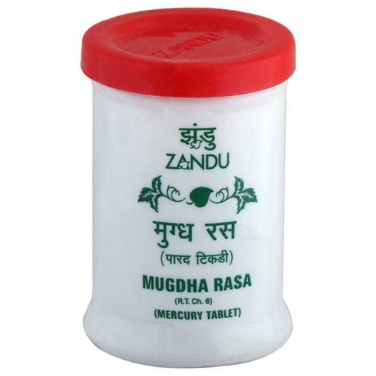 Zandu Ayurveda Mugdha Rasa Mercury Parad Goli für Getreidetabletten