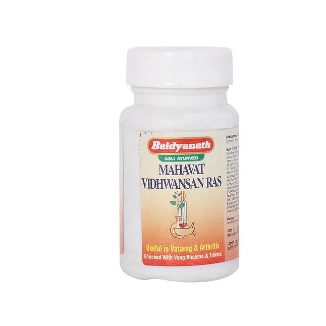 Baidyanath Ayurvedic (Jhansi) Mahavat Vidhwansan Ras Tablette