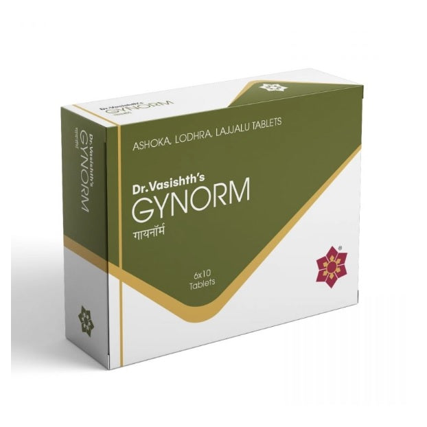 Dr Vasishth's Ayurvedic Gynorm 6 X 10 Tablets