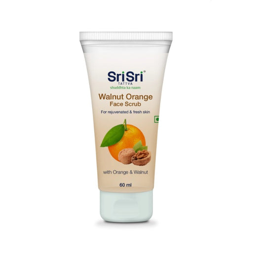 Sri Sri Tattva Walnut Orange Face Scrub 60gm