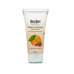 Sri Sri Tattva Walnut Orange For Rejuvenated & Fresh Skin Face Scrub 60gm