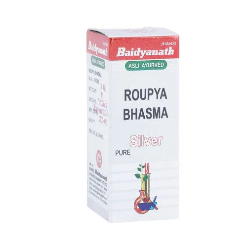 Baidyanath Ayurvedic (Jhansi) Roupya Bhasma Reines Silberpulver