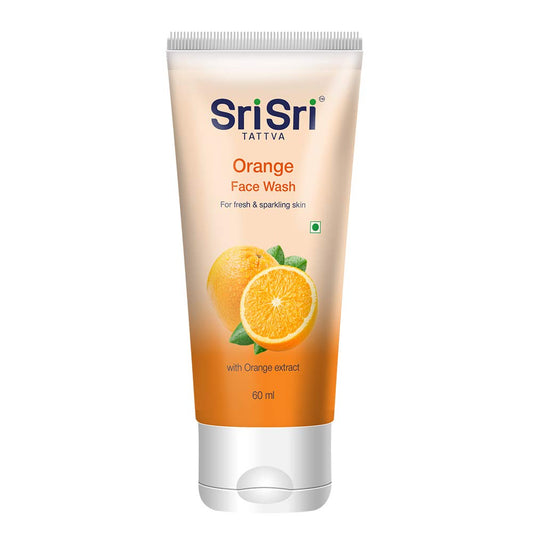 Sri Sri Tattva Orange With Orange Extract Face Wash Liquid 60ml