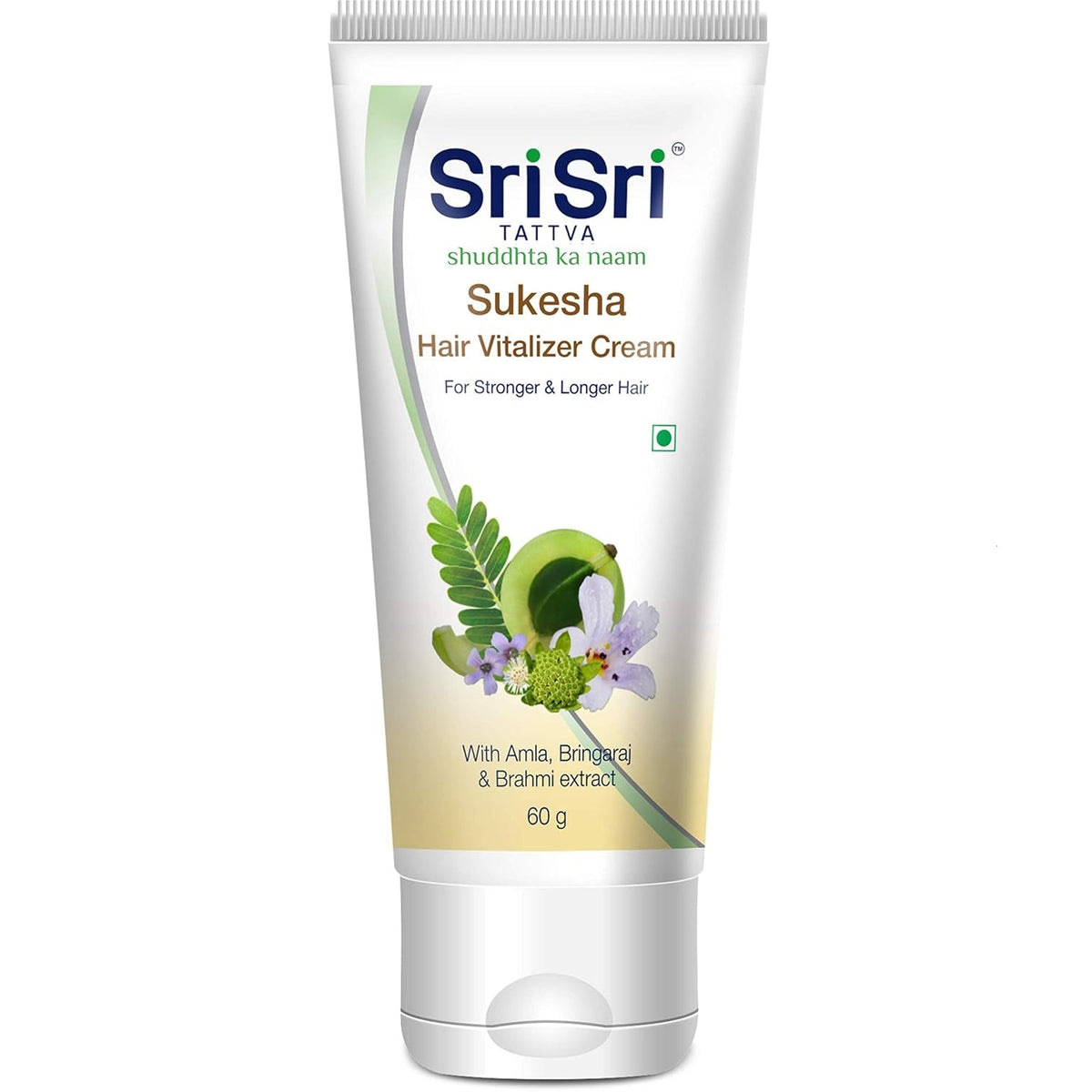 Sri Sri Tattva Ayurvedic Sukesha Hair Vitalizer For Stronger & Longer Hair Cream 60g