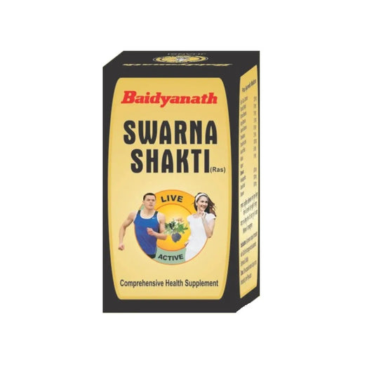 Baidyanath Ayurvedische Swarna Shakti Ras 20 Kapseln