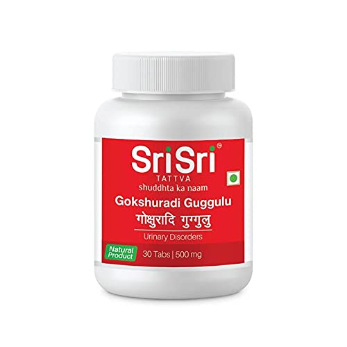 Sri Sri Tattva Ayurvedic Gokshuradi Guggulu 500Mg Urinary Disorders 30 Tablet