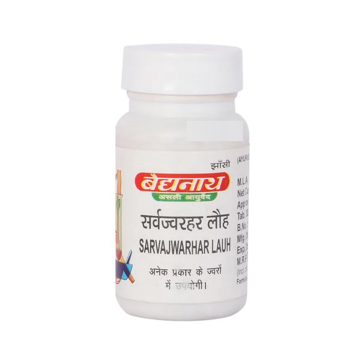 Baidyanath Ayurvedic Sarvajwarhar Lauh 40 Tabletten