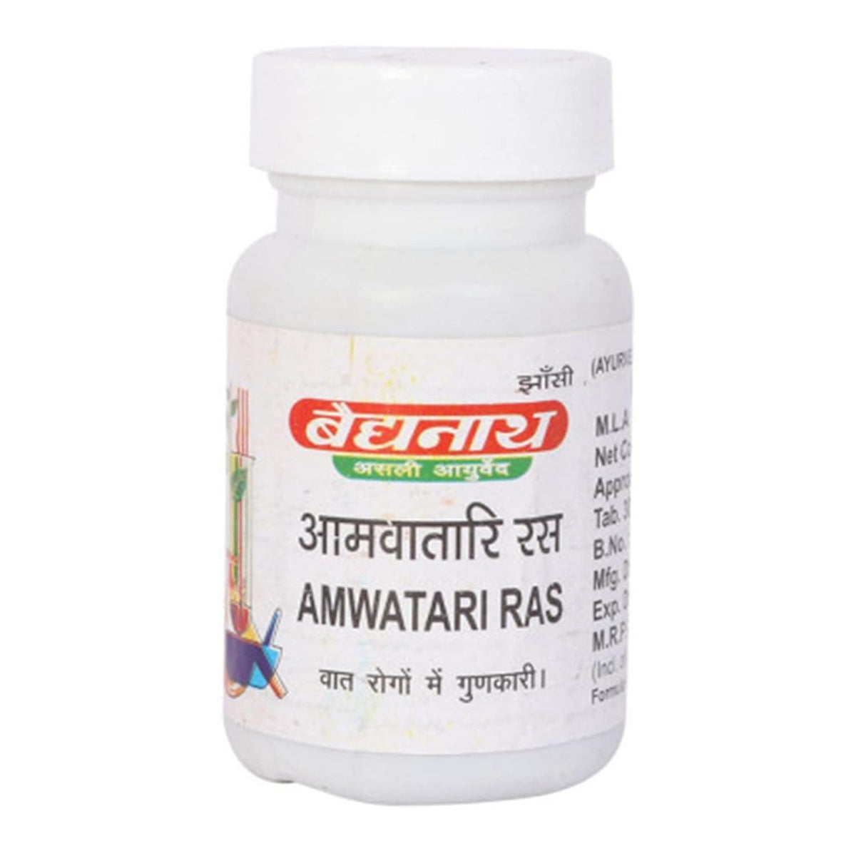 Baidyanath Ayurvedic (Jhansi) Amwatari Ras 40 Tabletten