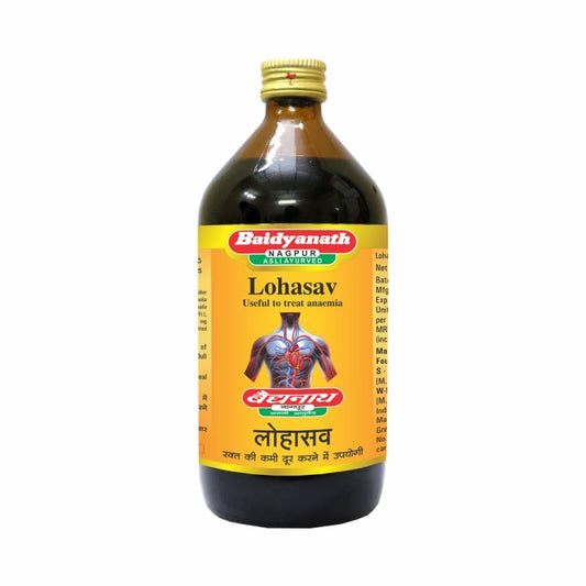 Baidyanath Ayurvedic Lohasava Manages General Weakness & Digestive Health Liquid