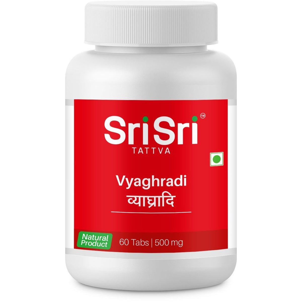 Sri Sri Tattva Ayurvedic Vyaghryadi 500mg 60 Tablet