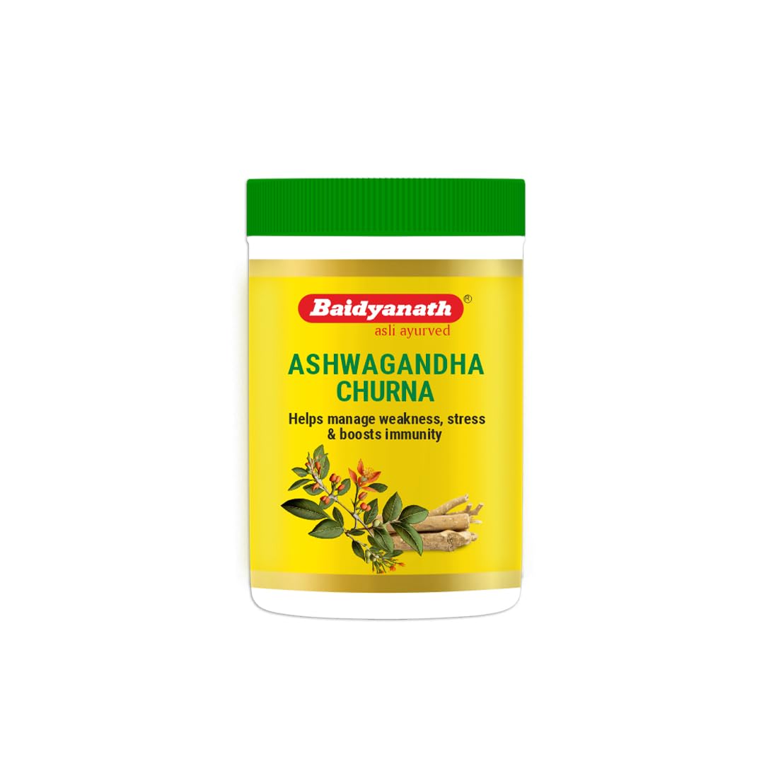 Baidyanath Ayurvedisches Ashwagandha Churna Pulver 100g