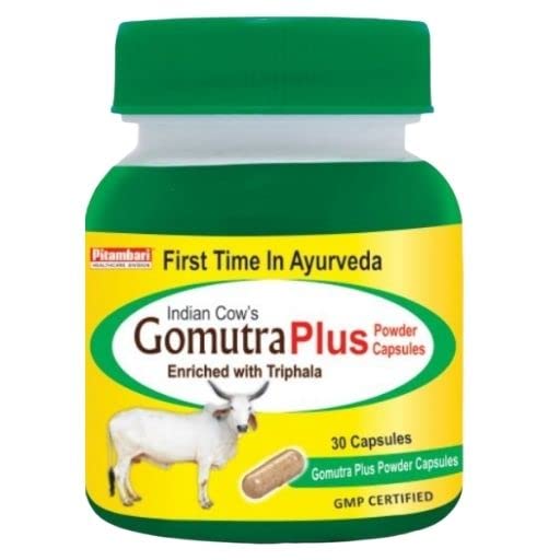 Pitambari Ayurvedic Gomutra Plus Enriched With Triphala Powder Capsule