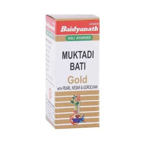 Baidyanath Ayurvedische Muktadi Bati-Tabletten