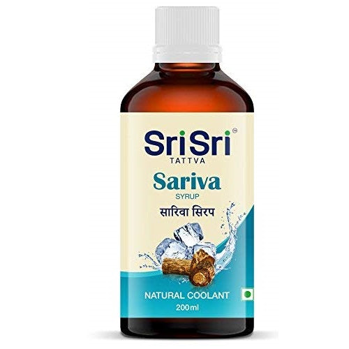 Sri Sri Tattva Ayurvedischer Sariva Natürlicher Kühlmittelsirup 200ml