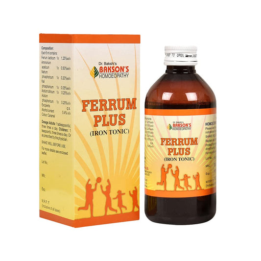 Baksons Homöopathie Ferrum Plus Eisen-Tonikum-Sirup