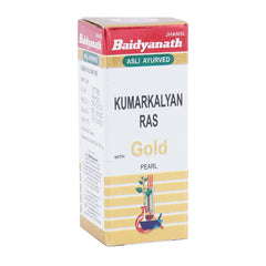 Baidyanath Ayurvedic (Jhansi) Kumarkalyan Ras with Gold Pearl Tablet