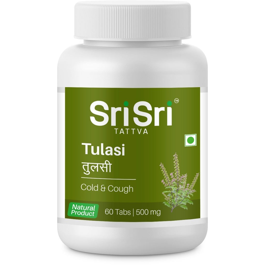 Sri Sri Tattva Ayurvedic Tulasi 500mg 60 Tabletten