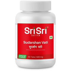 Sri Sri Tattva Ayurvedic Sudarshan Vati 500mg 60 Tablets
