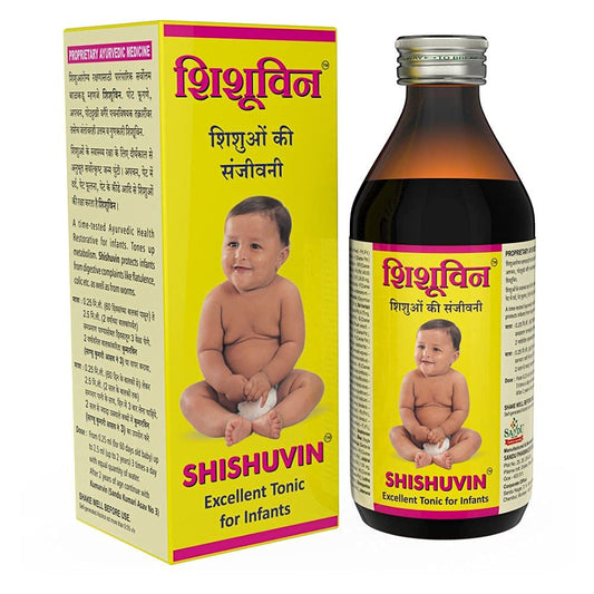 Sandu Ayurvedic Shishuvin Excellent Tonic Baby Care Health Liquid 200ml