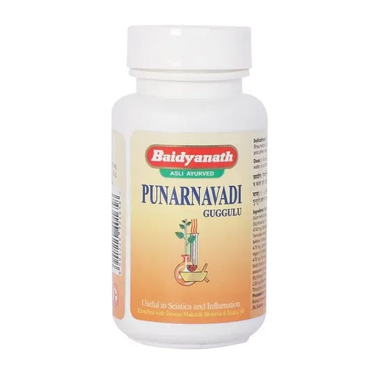 Baidyanath Ayurvedic (Jhansi) Punarnavadi Guggulu 80 Tabletten