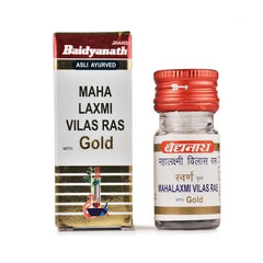 Baidyanath Ayurvedische Mahalaxmivilas Ras Gold Tabletten