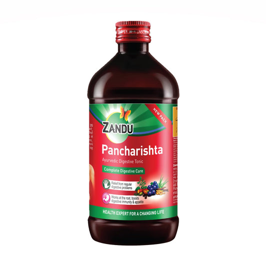 Zandu Ayurvedisches Pancharishta Verdauungsstärkungsmittel, flüssig, 450 ml