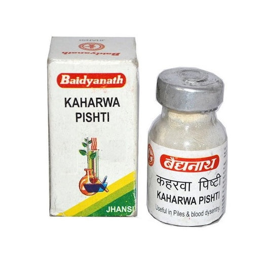 Baidyanath Ayurvedisches (Jhansi) Kaharwa Pishti-Pulver 2,5 g