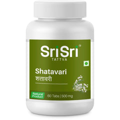 Sri Sri Tattva Ayurvedic Shatavari 500mg 60 Tablet