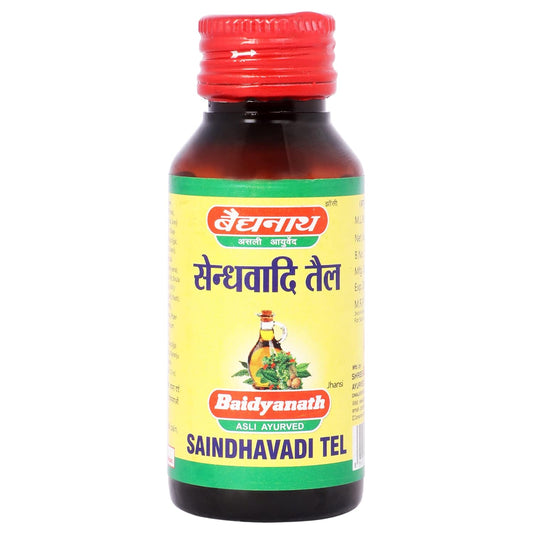 Baidyanath Ayurvedisches (Jhansi) Saindhavadi Tel Öl 50ml