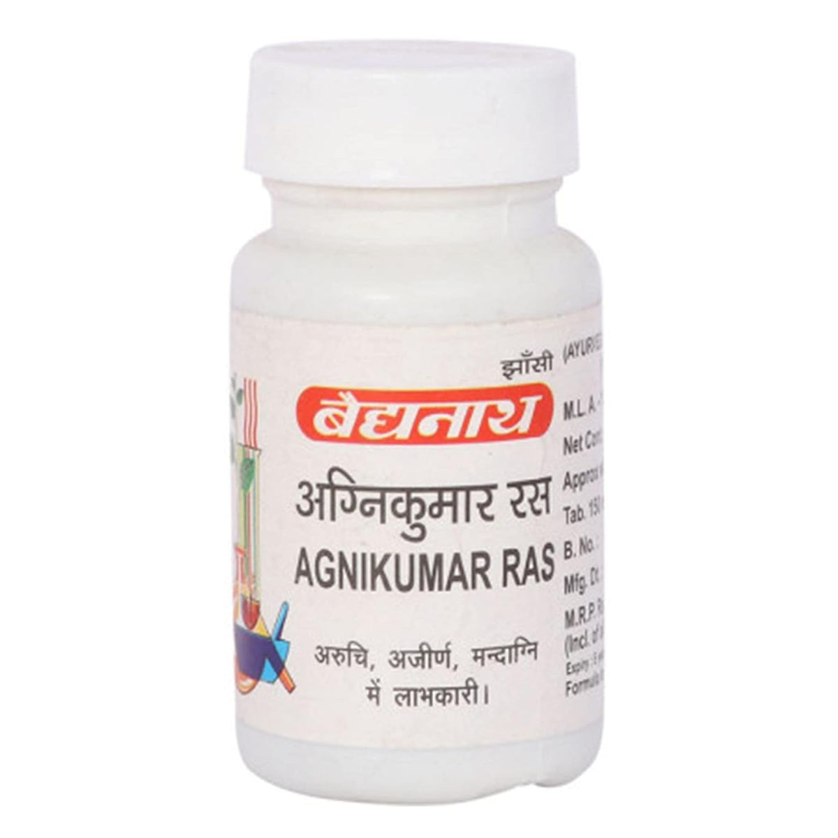 Baidyanath Ayurvedic (Jhansi) Agnikumar Ras 80 Tablet