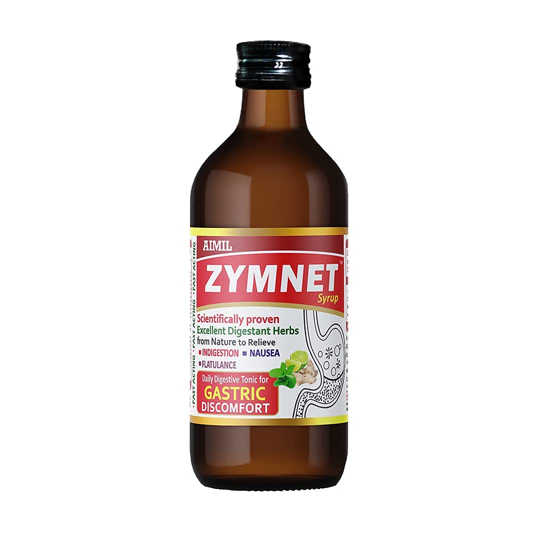 Aimil Ayurvedic Zymnet Plus For Digestive Health Syrup