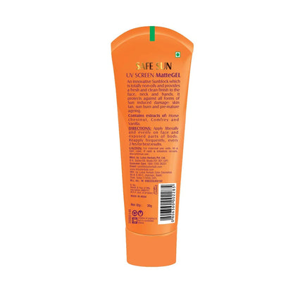 Lotus Herbals Cosmetics Safe Sun UV Screen MatteGEL Sunscreen SPF 50 PA+++ 100g
