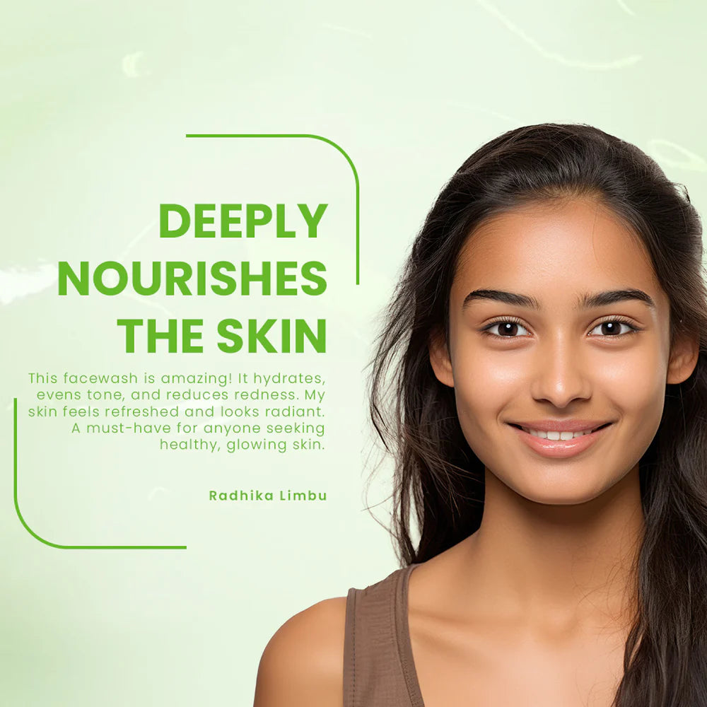 Lotus Herbals Cosmetics Active Aloe + Niacinamide Face Wash 100g