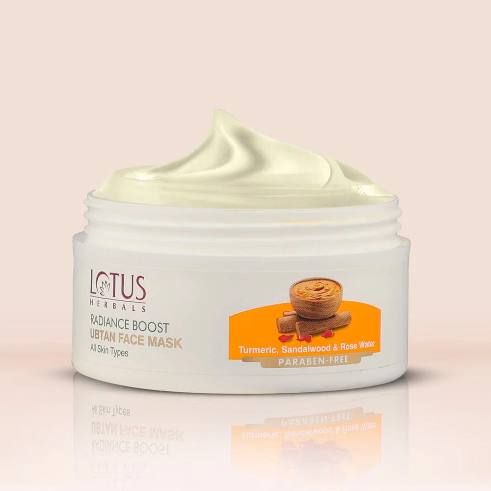 Lotus Herbals Cosmetics Radiance Boost Ubtan Trio Combo