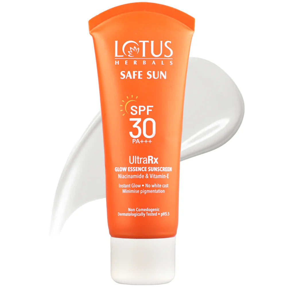 Lotus Herbals Cosmetics Safe Sun UltraRx Glow Essence Sunscreen SPF 30 50g