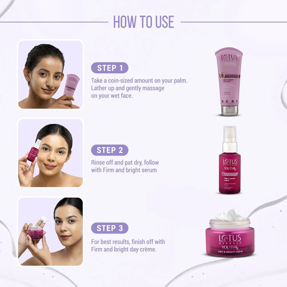 Lotus Herbals Cosmetics YouthRx Cleanse & Repair Combo