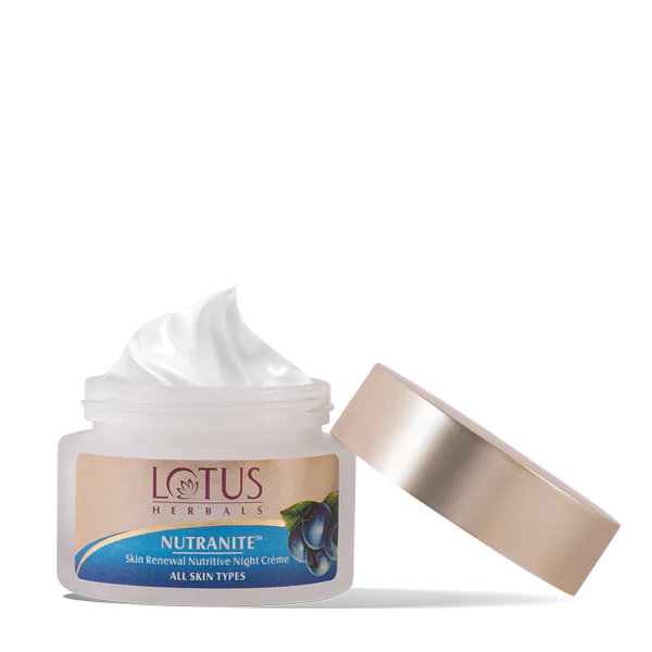 Lotus Herbals Cosmetics Nutranite Skin Renewal Nutritive Night Cream 50g