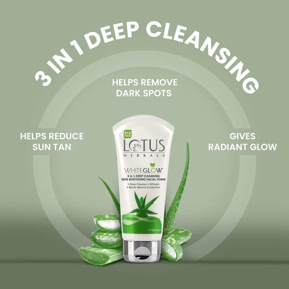 Lotus Herbals Cosmetics Best Selling Glow Essentials Combo