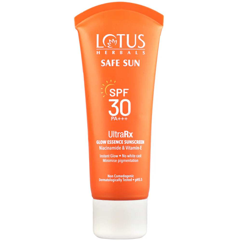 Lotus Herbals Cosmetics Safe Sun UltraRx Glow Essence Sunscreen SPF 30 50g