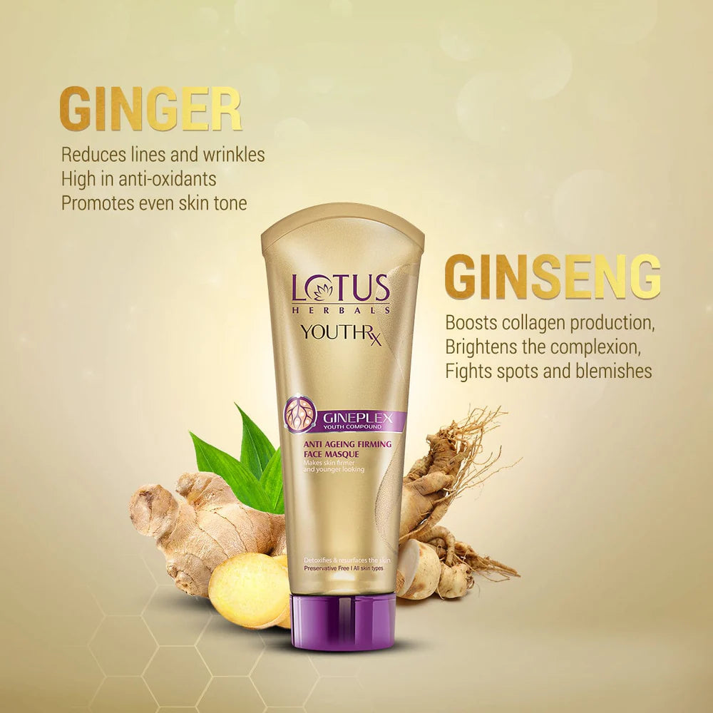 Lotus Herbals Cosmetics YouthRx Anti Ageing Firming Face Masque 80g