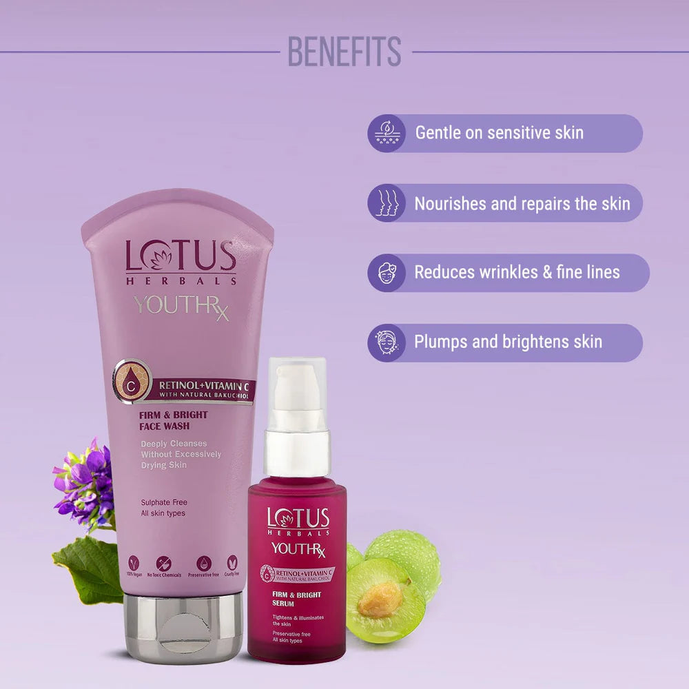 Lotus Herbals Cosmetics YouthRx Cleanse & Repair Combo