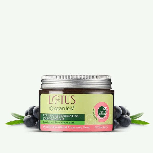Lotus Organics+ Cosmetics Holistic Regenerating Exfoliator 100g